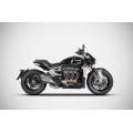ZARD Carbon Fiber Heatshield Kit for OE Headers for Triumph Rocket III (2020+)